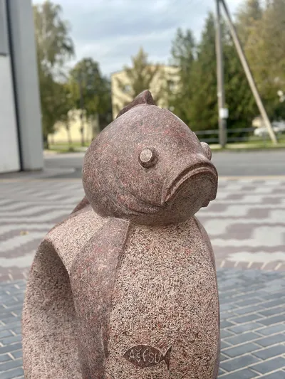 Skulptūra - Auksinė žuvelė