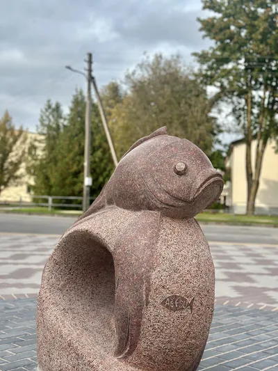 Skulptūra - Auksinė žuvelė