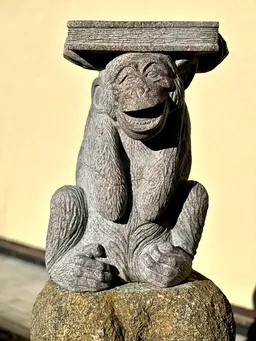 Skulptūra - Beždžionė