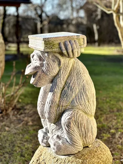 Skulptūra - Beždžionė