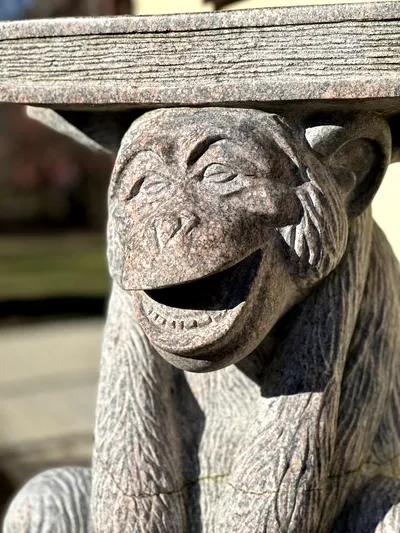 Skulptūra - Beždžionė