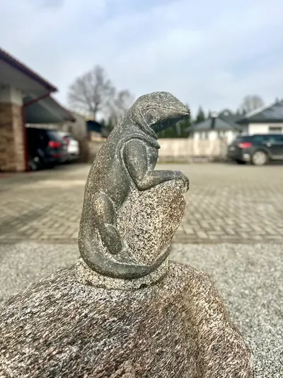 Skulptūra - Driežas