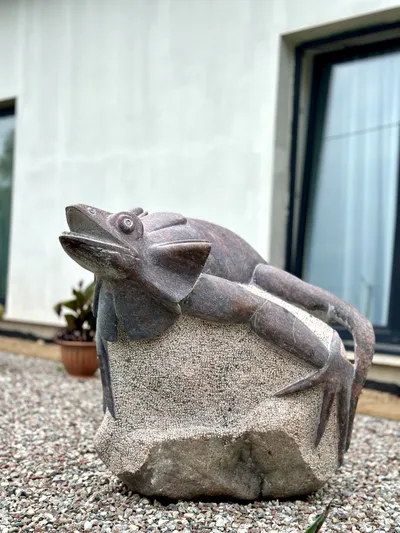 Skulptūra - Driežas