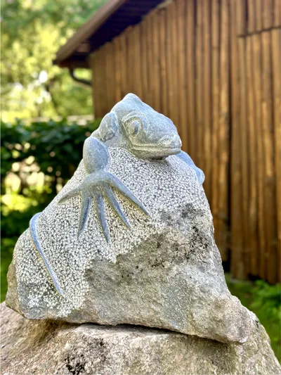 Skulptūra - Driežas