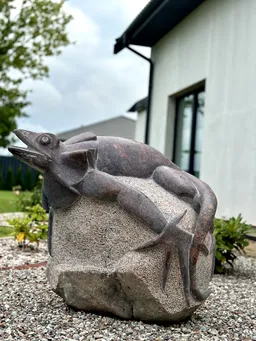 Skulptūra - Driežas