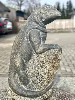 Skulptūra - Driežas