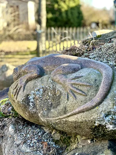 Skulptūra - Driežas