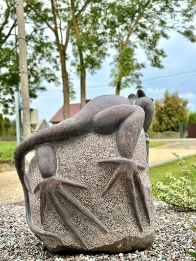 Skulptūra - Driežas