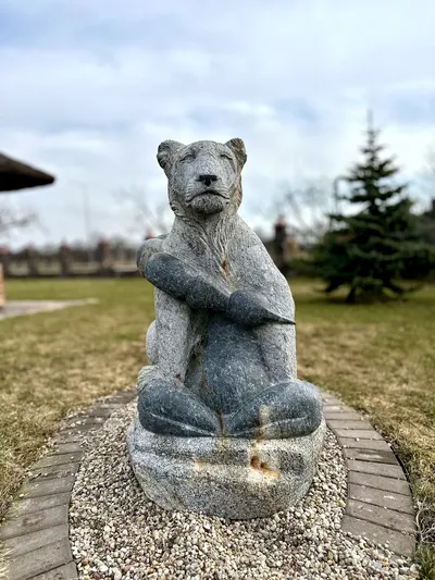 Skulptūra Zodiako ženklai - Liūtė ir Skorpionas