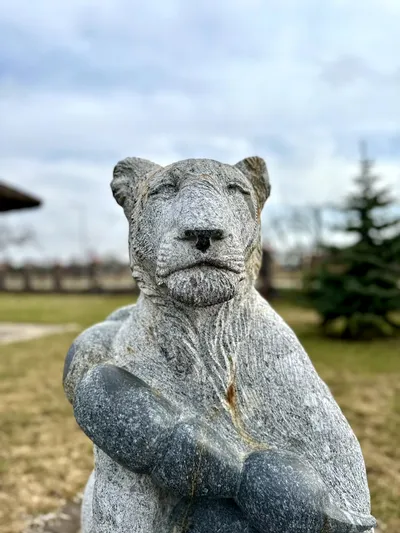 Skulptūra Zodiako ženklai - Liūtė ir Skorpionas