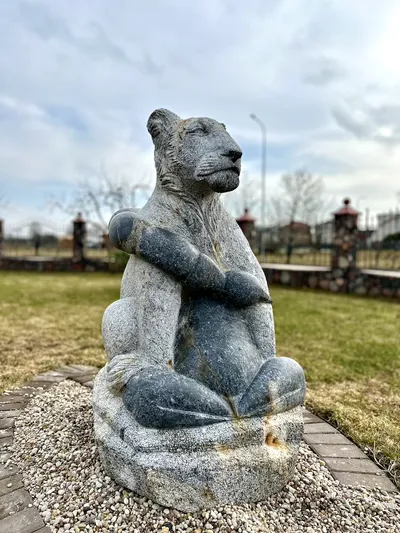 Skulptūra Zodiako ženklai - Liūtė ir Skorpionas