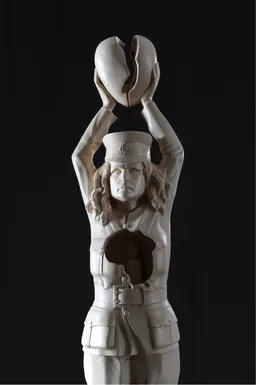 Skulptūra - Partizanas