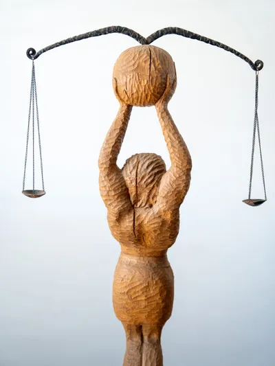 Skulptūra - Svarstyklės