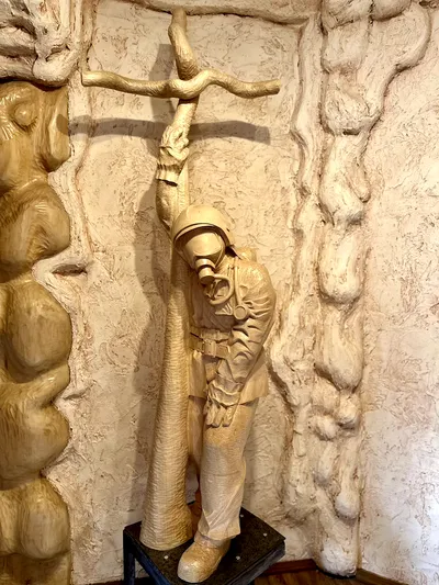 Skulptūra - Ugniagesys