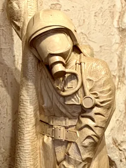 Skulptūra - Ugniagesys