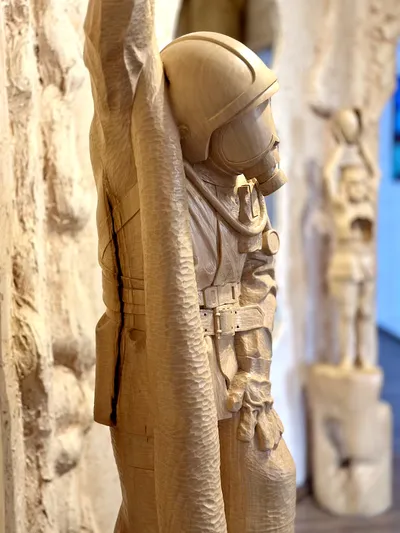 Skulptūra - Ugniagesys