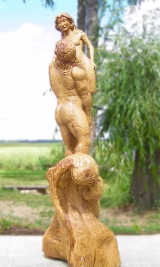 Skulptūra - Vandenis ir Svarstyklės